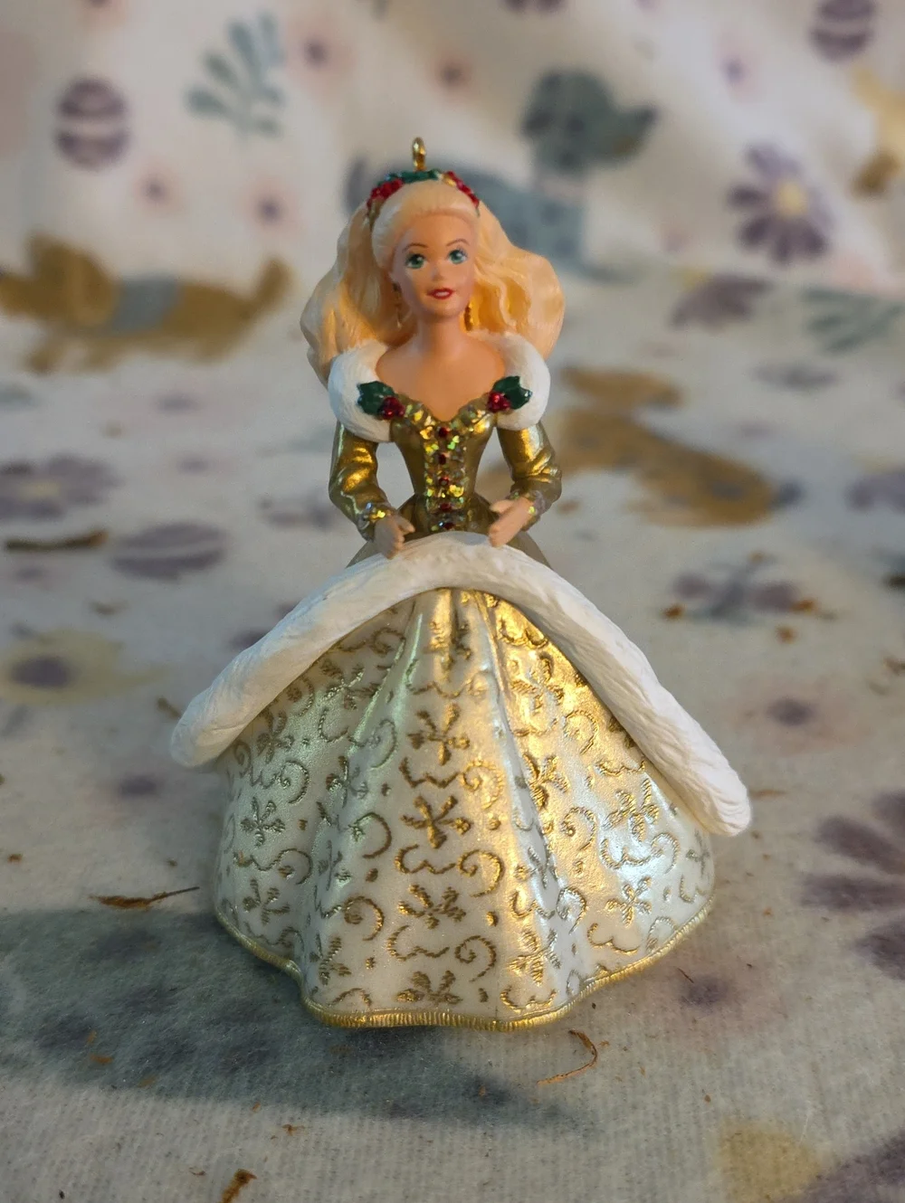 Hallmark Keepsake Holiday Barbie Christmas tree ornaments from the 1990's